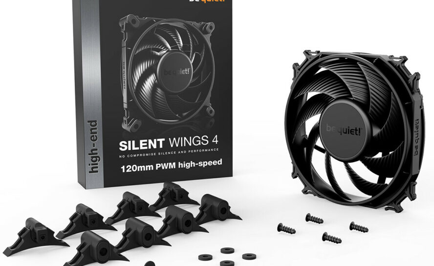 be quiet! выпустила вентиляторы Silent Wings 4 и Silent Wings Pro 4