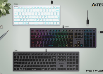 Комфорт и отточенный дизайн: новые проводные клавиатуры от A4Tech