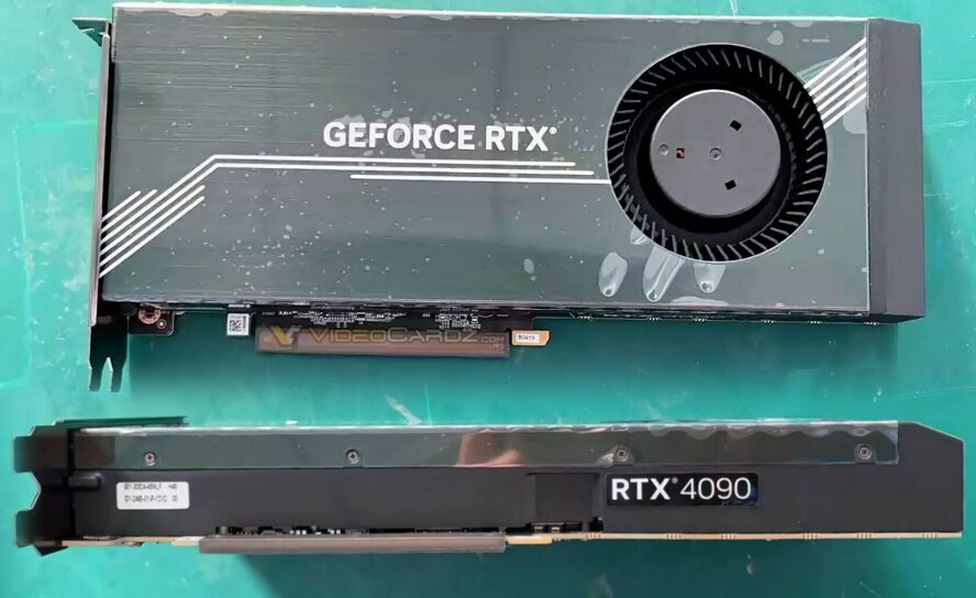 GeForce RTX 4090 оснастили турбинным кулером