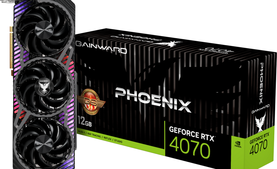 Gainward представила видеокарты GeForce RTX 4070 серий Phoenix, Panther, Ghost