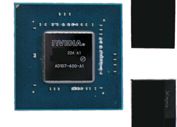 Первые изображения NVIDIA AD107