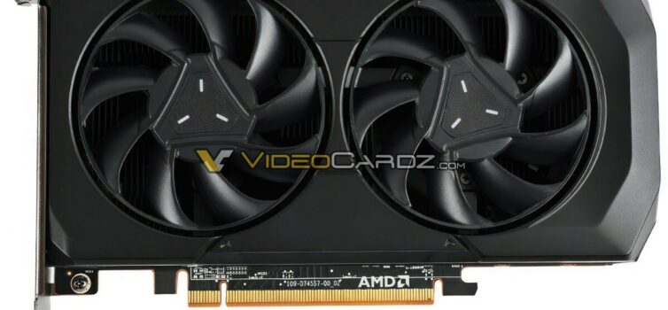 Первые изображения эталонной видеокарты AMD Radeon RX 7600