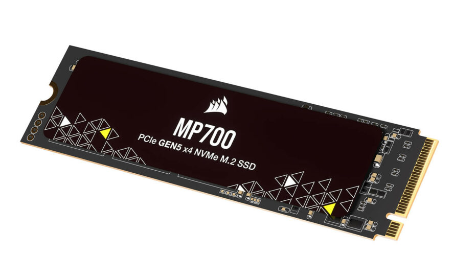Corsair выпустила твердотельные накопители MP700 PCIe Gen 5 M.2 NVMe