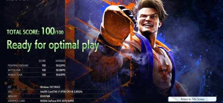 Capcom выпустила Street Fighter 6 PC Benchmark Tool