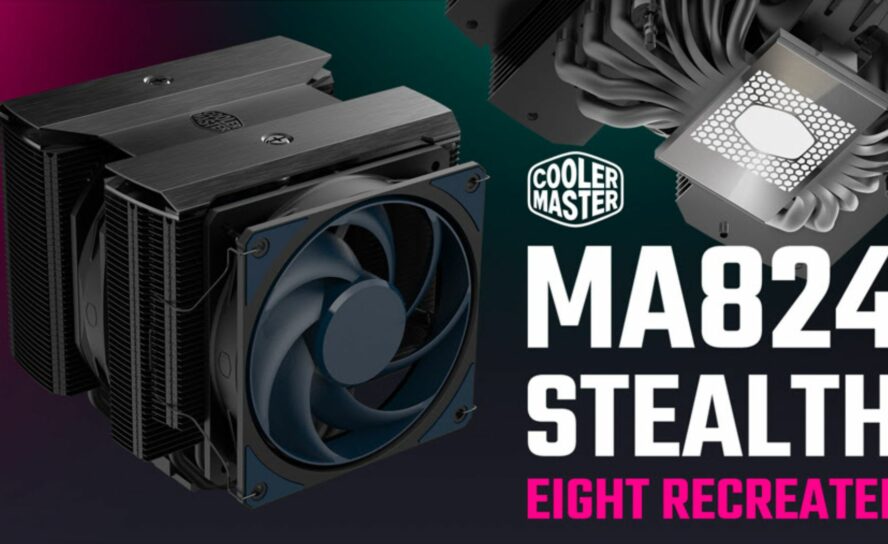 Cooler Master представила кулер MA824 Stealth