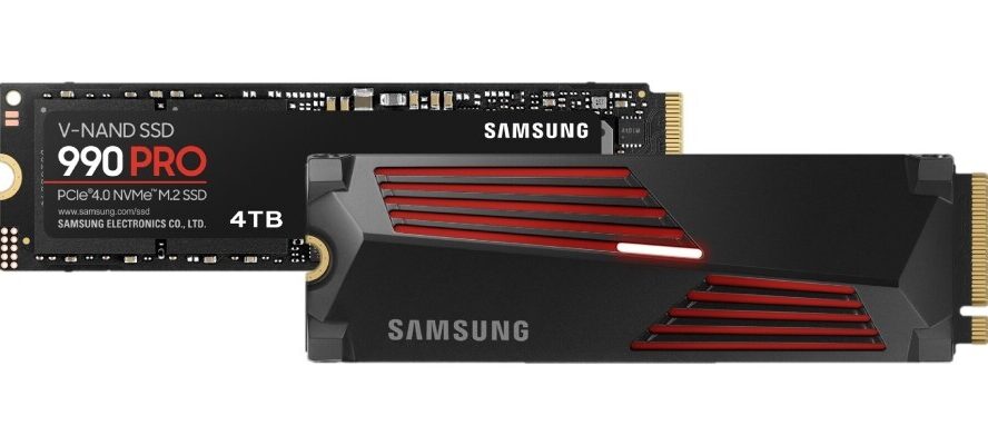 Samsung анонсирует SSD-накопитель емкостью 4 ТБ серии 990 PRO