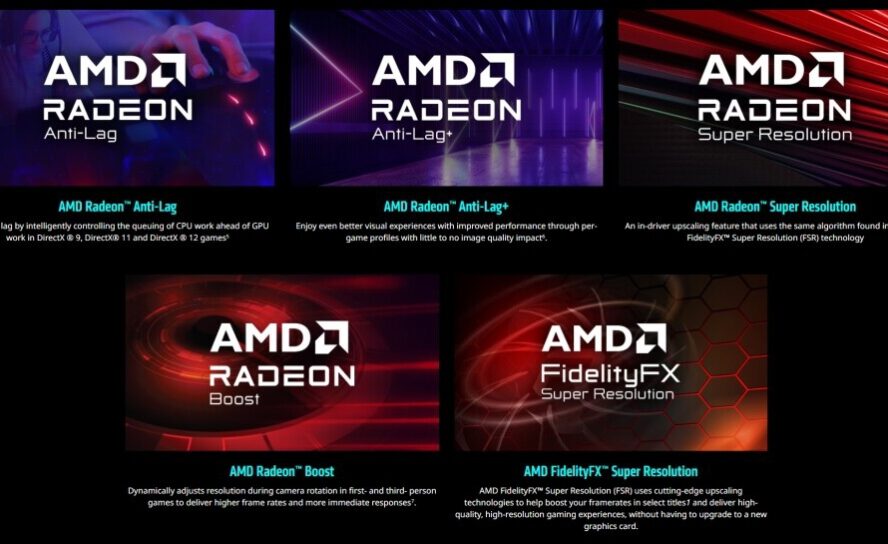 Драйвер AMD Adrenalin 23.9.1 WHQL получил Anti-Lag+, Boost и HYPR-RX