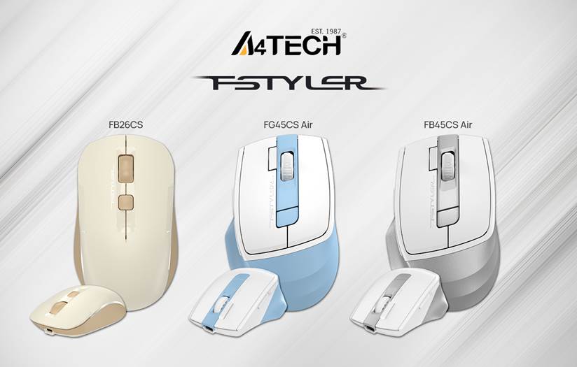 Больше дела, меньше шума: новые беспроводные мыши A4Tech Fstyler