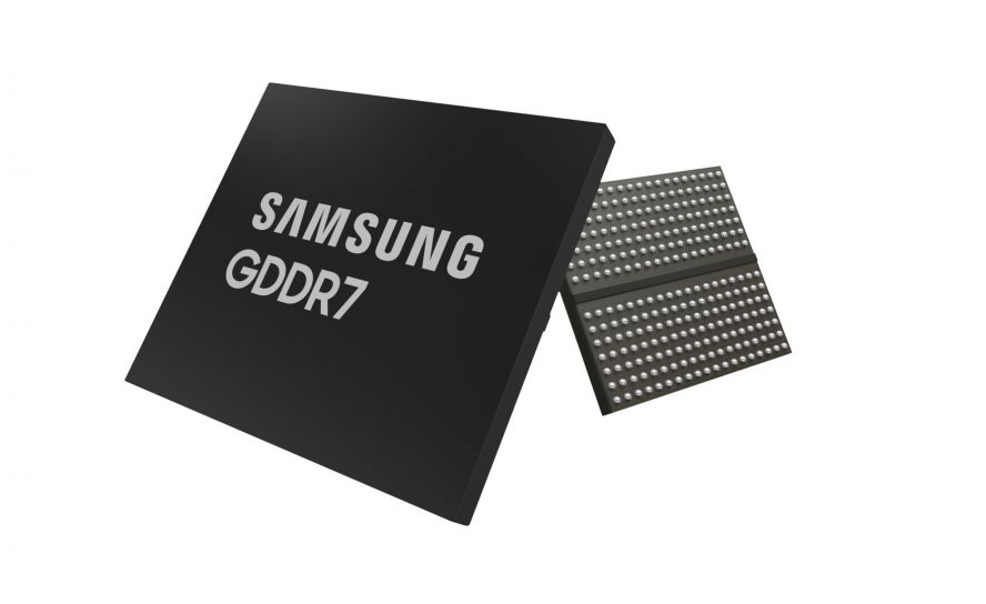Samsung продемонстрирует память GDDR7 37 Гбит/с уже следующем месяце
