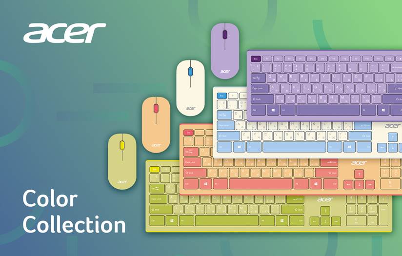 Яркие, беспроводные обновление Color Collection от Acer