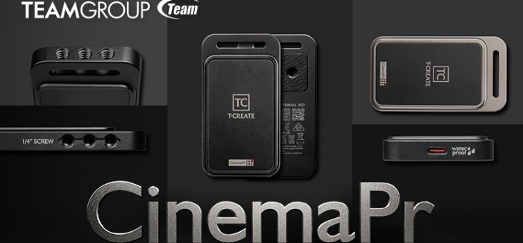 TEAMGROUP представляет портативный внешний твердотельный накопитель T-CREATE CinemaPr P31