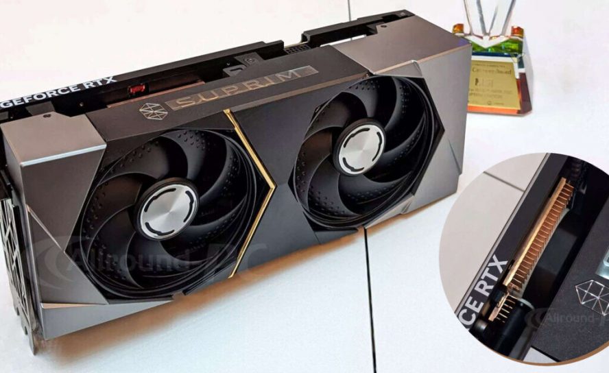 Живые фотографии MSI GeForce RTX 4090 SUPRIM FUZION