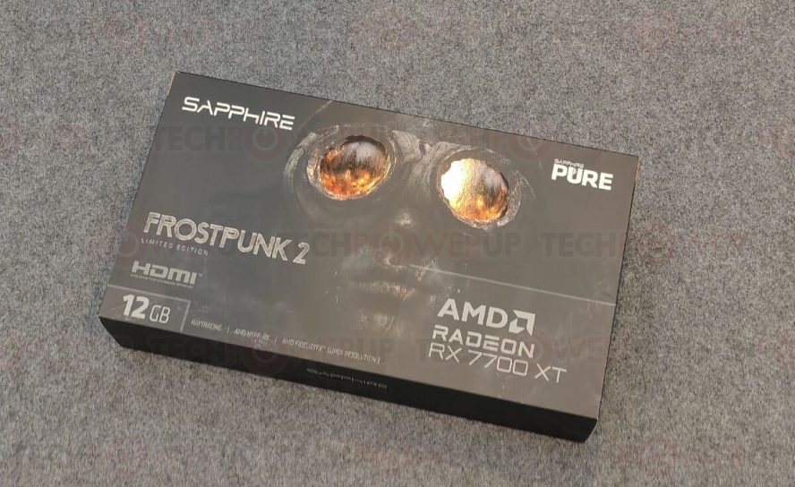 Sapphire на Computex 2024:  Radeon RX 7700 XT Pure Frostpunk 2 Edition -  красота и производительность в одном флаконе