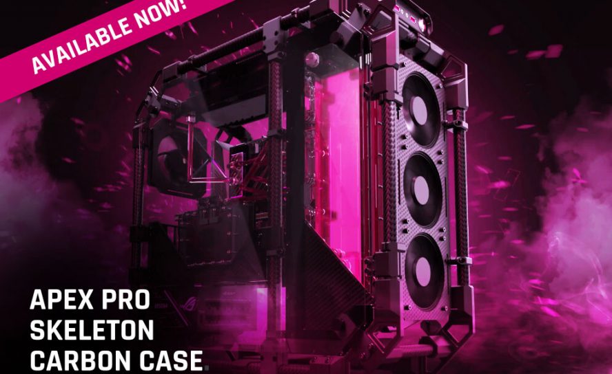 Alphacool представляет корпуса Apex Pro Skeleton Carbon