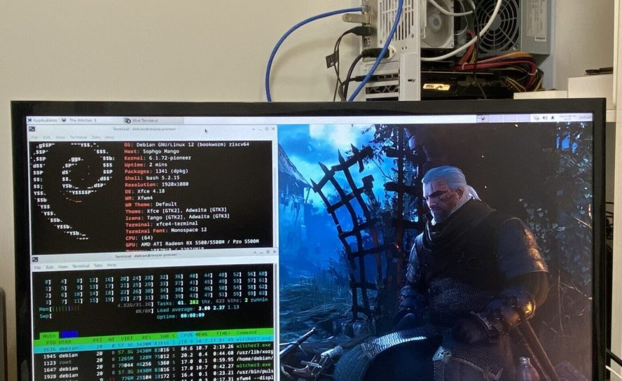 The Witcher 3 теперь работает на процессорах RISC-V