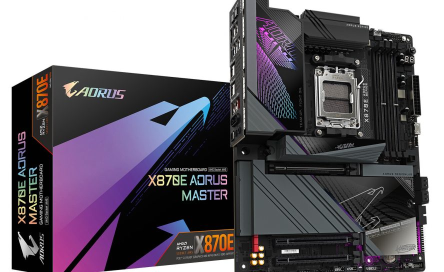 GIGABYTE представляет материнскую плату X870E AORUS Master