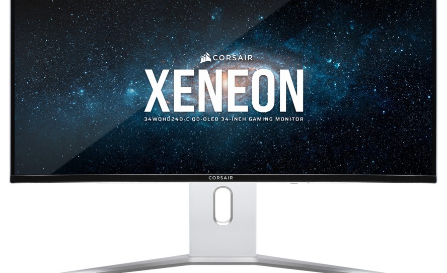 CORSAIR представляет игровой монитор XENEON 34WQHD240-C QD-OLED