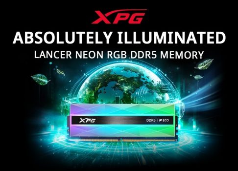 ADATA выпускает новую модуль памяти XPG LANCER NEON RGB DDR5