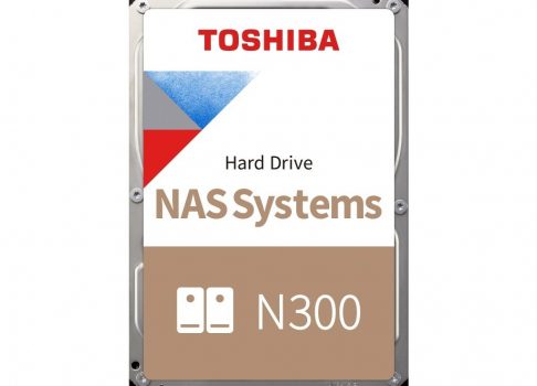 Toshiba представляет обновленную серию жестких дисков N300 3,5 дюйма для NAS