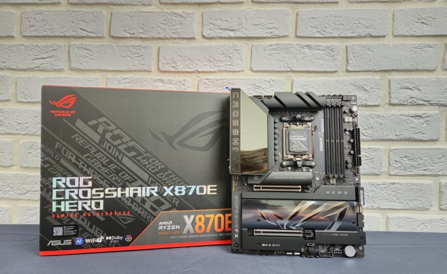 Обзор материнской платы ROG Crosshair X870E Hero