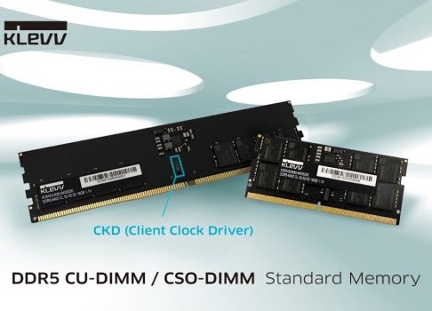 KLEVV представляет свои первые модули памяти DDR5 CUDIMM и CSODIMM