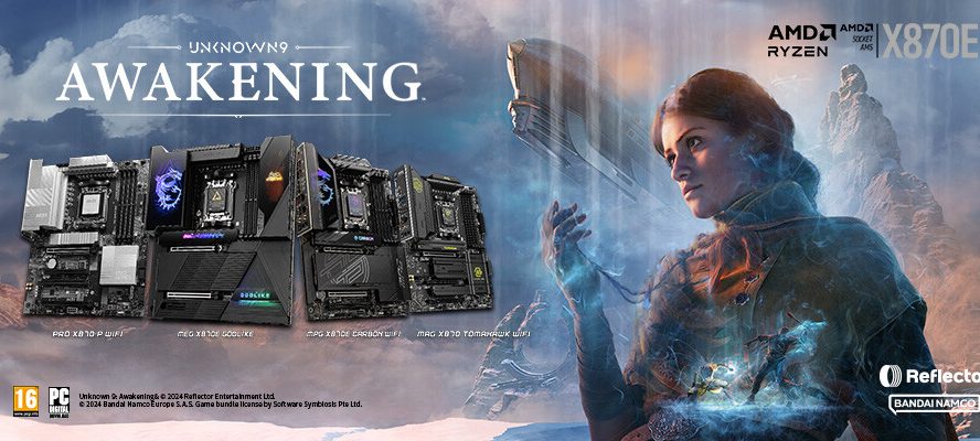 MSI предлагает игру Unknown 9: Awakening в комплекте с материнскими платами AMD X870