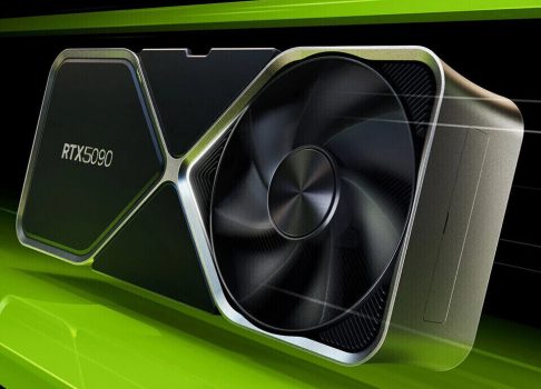 NVIDIA GeForce RTX 5090 "Blackwell" появился во время загрузки на фабрике