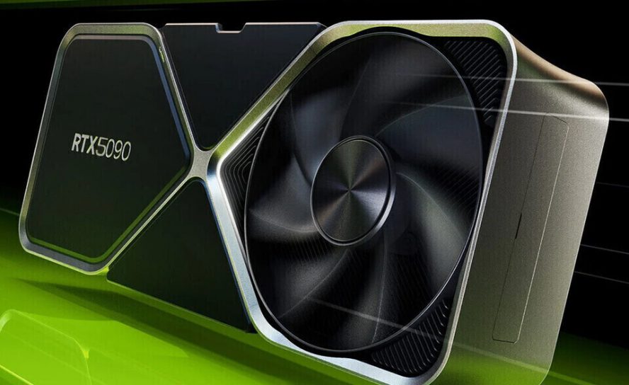 NVIDIA GeForce RTX 5090 "Blackwell" появился во время загрузки на фабрике