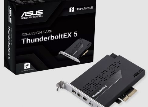 ASUS также выпускает дополнительную платку Thunderbolt 5