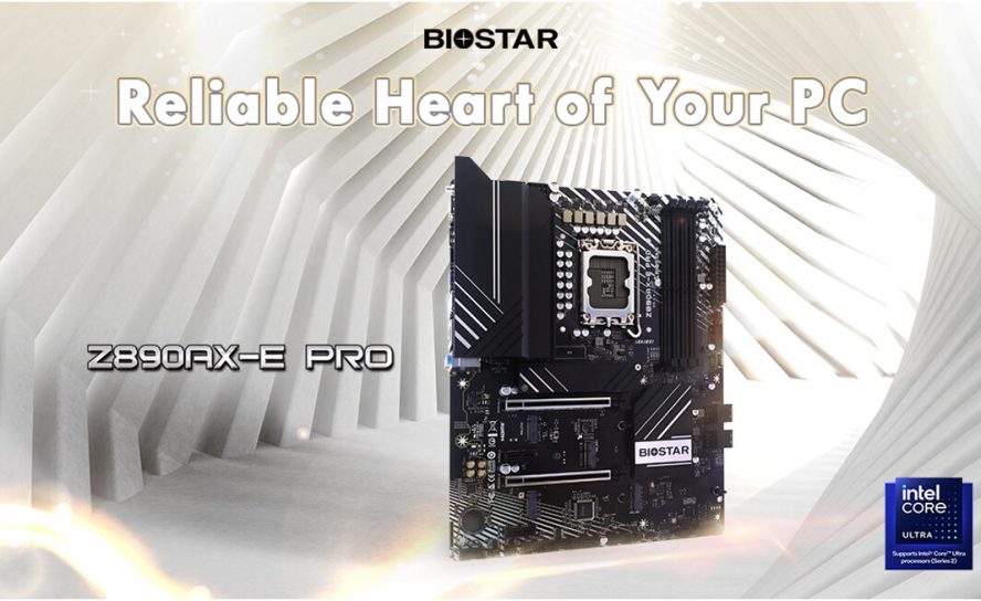 BIOSTAR представляет новую материнскую плату Z890AX-E Pro