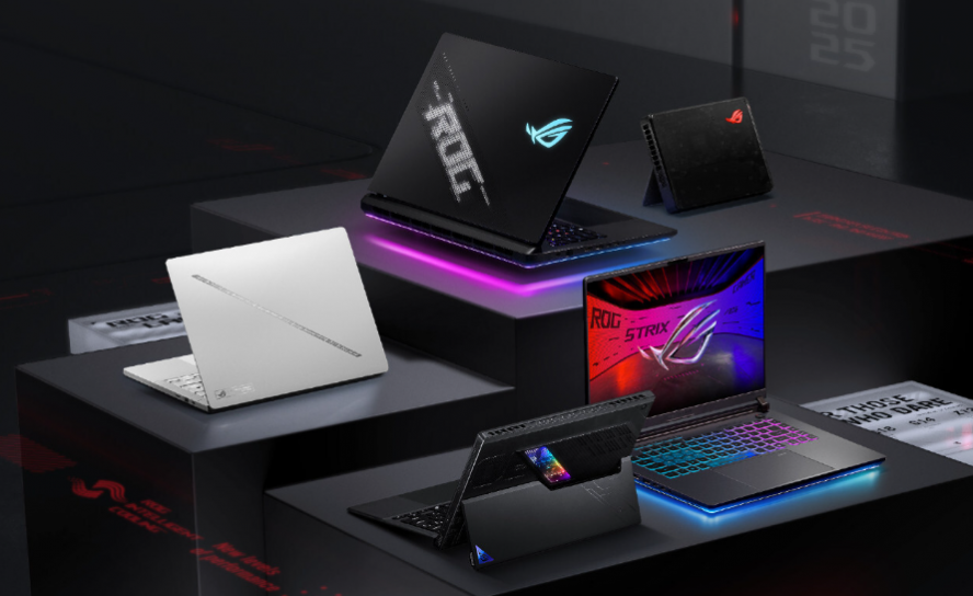 ASUS Republic of Gamers (ROG) представляет линейку игровых ноутбуков 2025 года