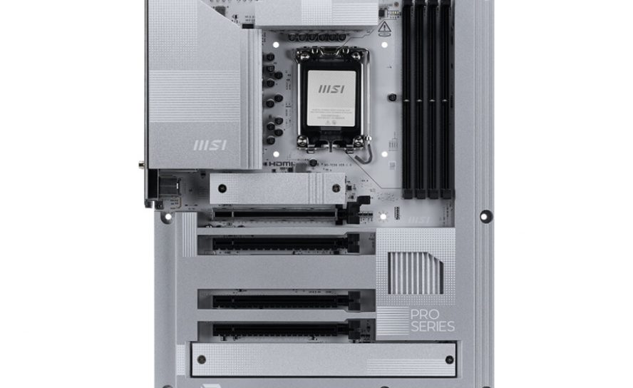 MSI представляет революционную материнскую плату с обратным расположением разъемов