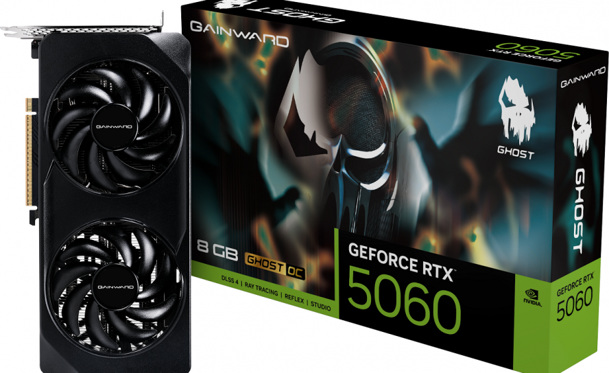 Gainward представляет видеокарты серий NVIDIA GeForce RTX 5060 Ti и RTX 5060 Python III и Ghost