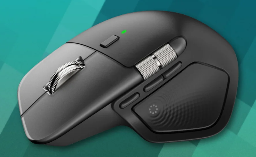 Logitech готовит MX Master 4: утечка подтверждает новый дизайн и дополнительную кнопку