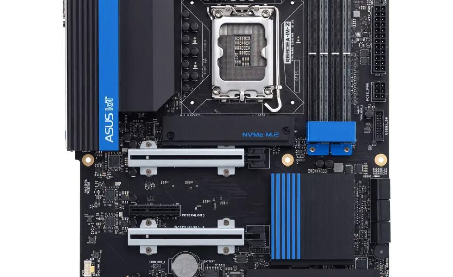 ASUS R680EA-IM-Z — промышленная материнская плата для ИИ, автоматизации и edge-вычислений