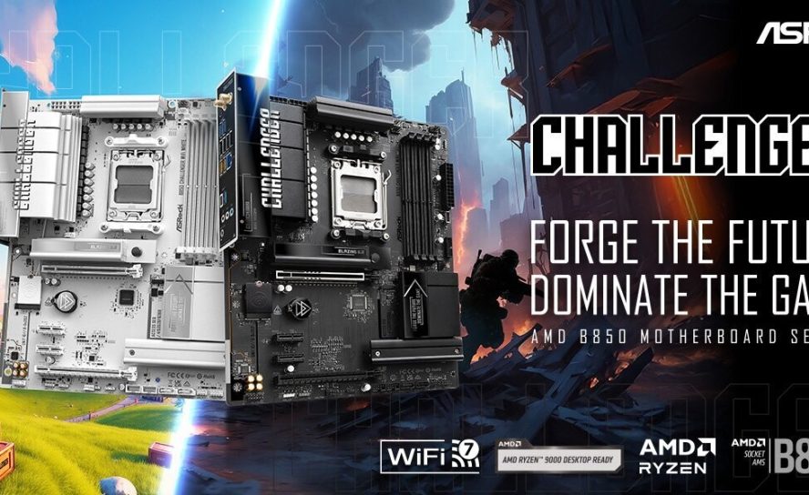 ASRock Challenger B850: Новые материнские платы для геймеров, где стиль встречается с мощностью!