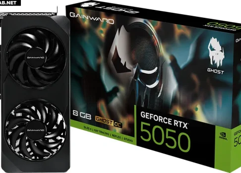 Gainward представила компактные видеокарты RTX 5050 Ghost и Pegasus на архитектуре Blackwell