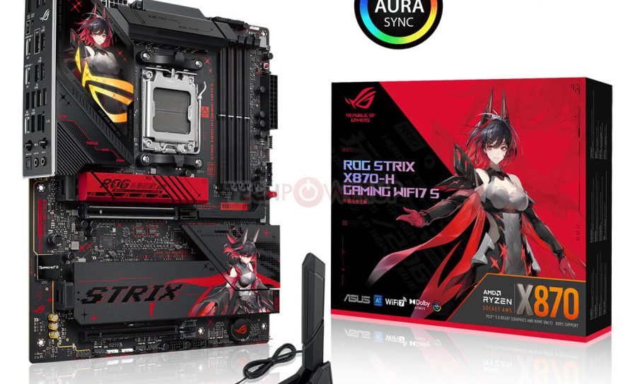 ASUS ROG Strix X870-H Gaming: премиум-плата для AMD с Wi-Fi 7 и USB4 — пока только для Китая