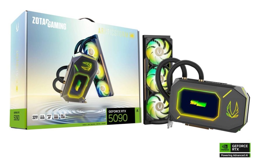 ZOTAC Обновляет Арсенал: Встречайте Мощь RTX 5090 с Водяным Охлаждением и Компактность RTX 5060!