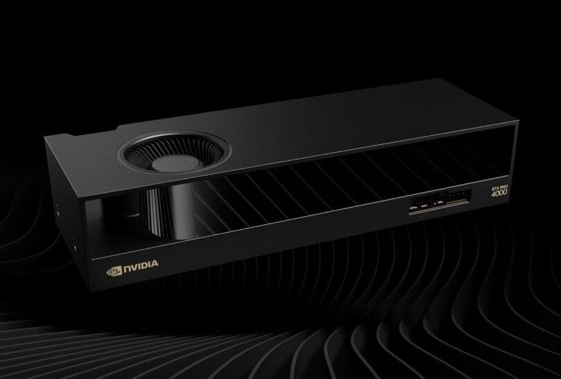 Компактная мощь: NVIDIA представила видеокарты RTX PRO 4000 SFF и RTX PRO 2000