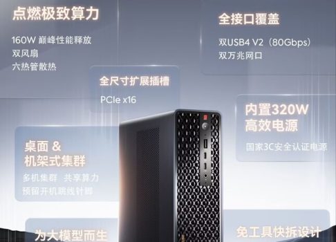 Новый мини-ПК от Minisforum: первый в мире с революционным портом USB4 2.0