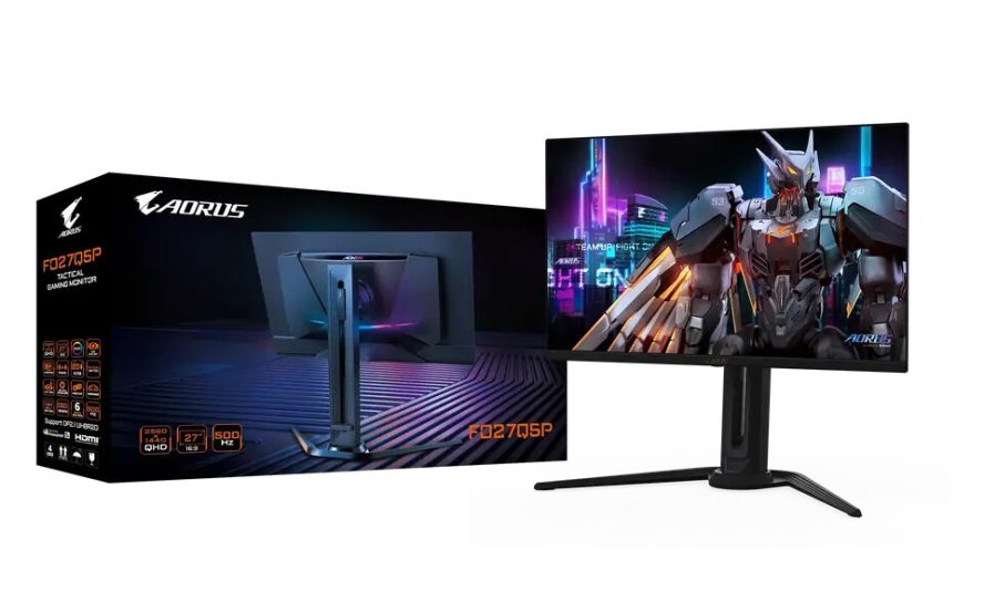 Мировой рекорд: GIGABYTE выпустила первый в мире QD-OLED монитор с частотой 500 Гц