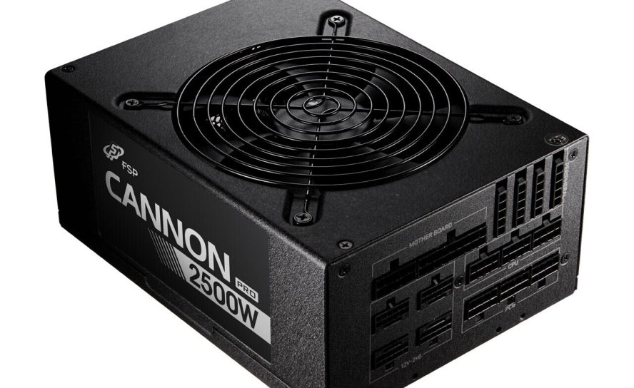 FSP представляет Cannon Pro 2500 W: сверхмощный блок питания для бескомпромиссных сборок