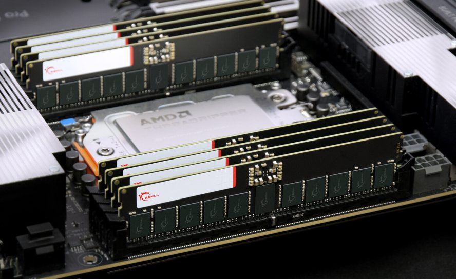 256 ГБ на 8400 МГц: G.SKILL устанавливает новый мировой рекорд с памятью DDR5 для Threadripper
