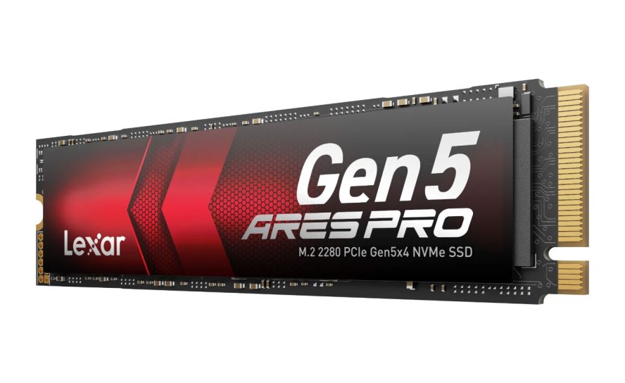 Lexar Ares PRO: новый флагманский NVMe-накопитель со скоростью до 14 ГБ/с