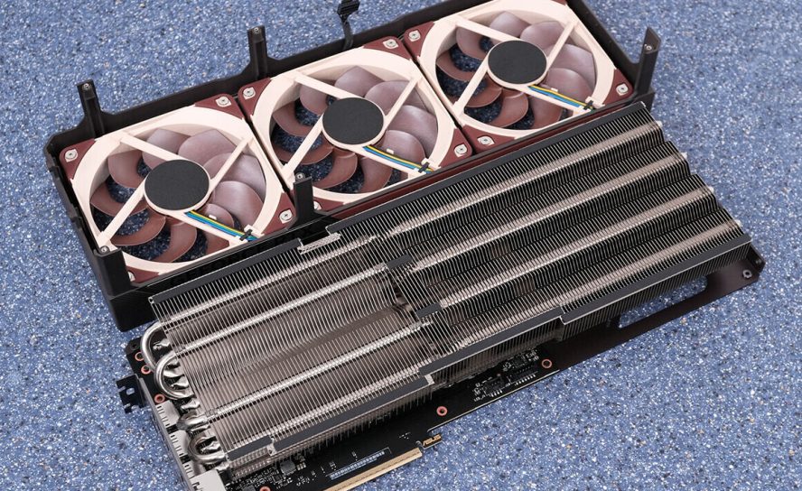 NVIDIA RTX 5090 с кулером Noctua: цена и дефицит мешают мечте геймеров