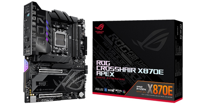ROG Crosshair X870E Apex: Убийца рекордов на AMD? ASUS представляет материнскую плату для экстремальных оверклокеров
