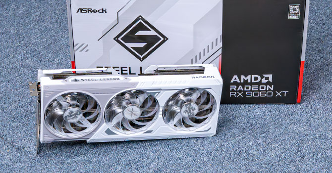 ASRock Radeon RX 9060 XT Steel Legend OC: «Белая гвардия» AMD выходит на поле боя!