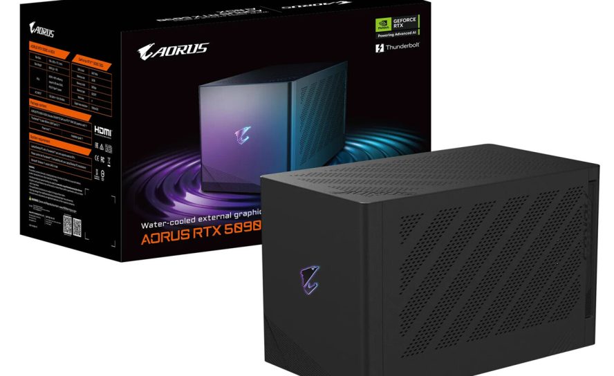 Внешняя мощь: GIGABYTE представила AORUS RTX 5090 AI BOX — первую в мире внешнюю видеокарту с жидкостным охлаждением