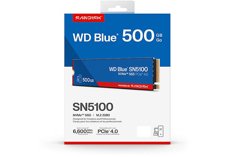 Western Digital обновляет линейку: WD Blue SN5100 — SSD-накопитель, который готов к новым скоростям